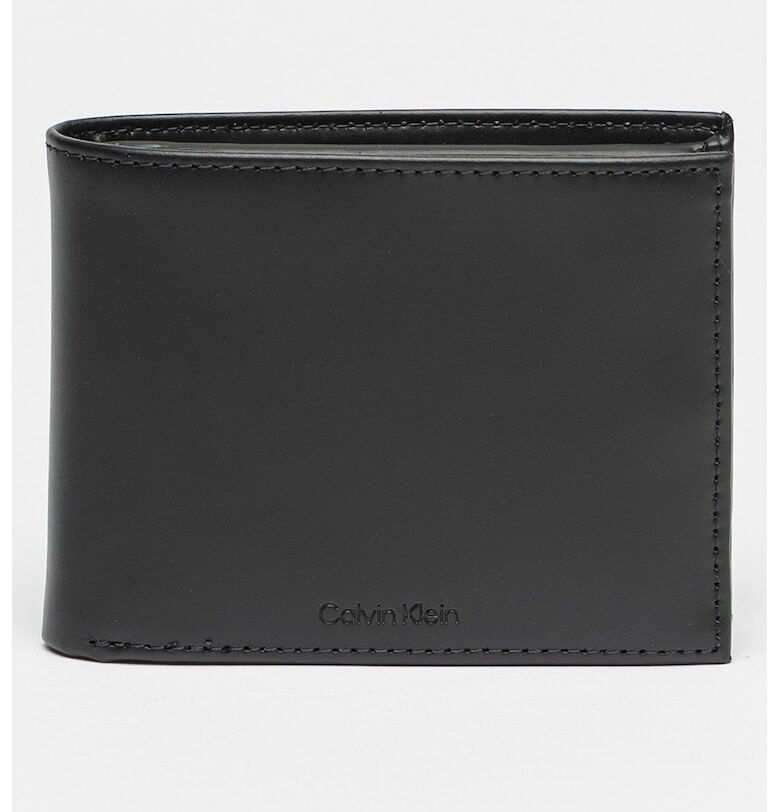 Кожен портфейл с двойно прегъване CALVIN KLEIN