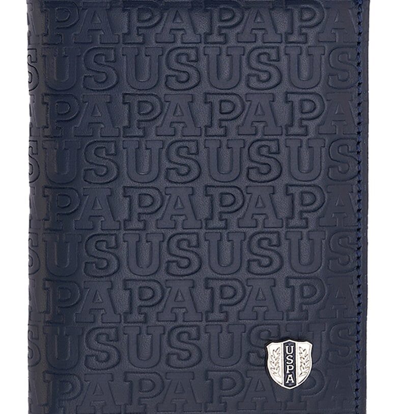 Кожен портфейл с десен US Polo Assn