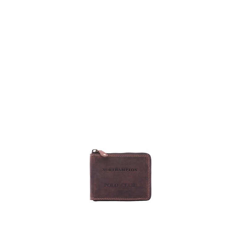 Кожен портфейл с лого Northampton Polo Club