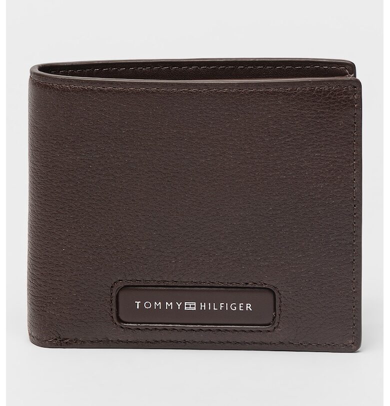 Кожен портфейл с лого Tommy Hilfiger