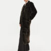 Bruuns Bazaar Кожено палто Casala BBW4153 Кафяв Regular Fit за Жени цена