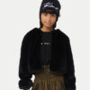 Кожено палто Karl Lagerfeld Kids за Момичета цена