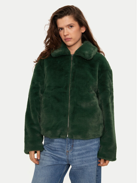 Кожено палто United Colors Of Benetton за Жени цена