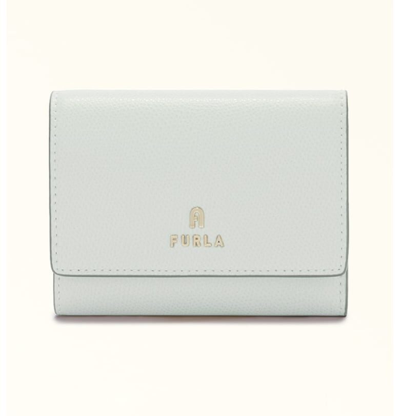 Кожено портмоне Camelia с лого Furla