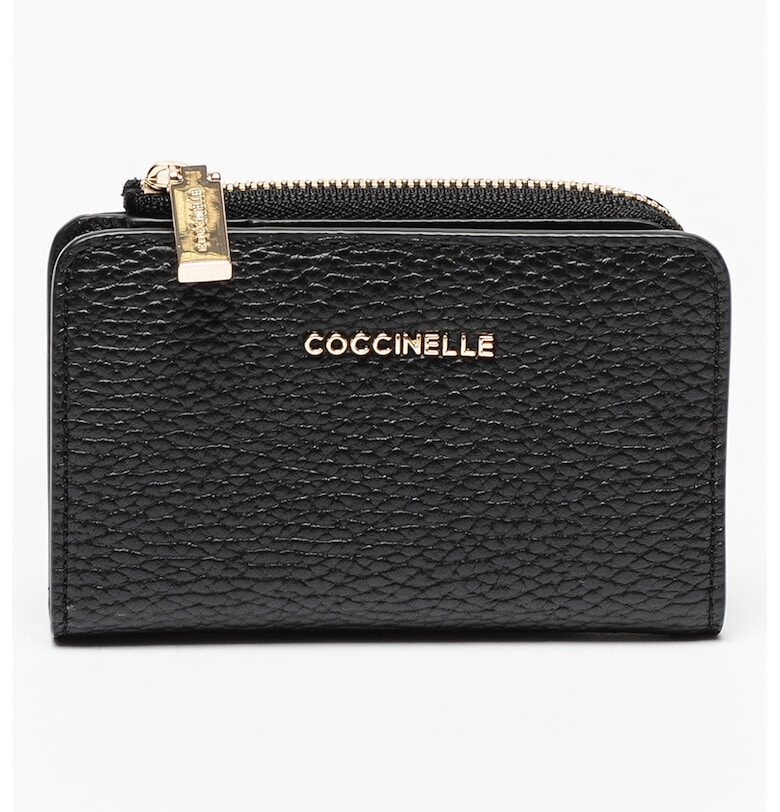 Кожено портмоне Metallic Soft с релеф COCCINELLE