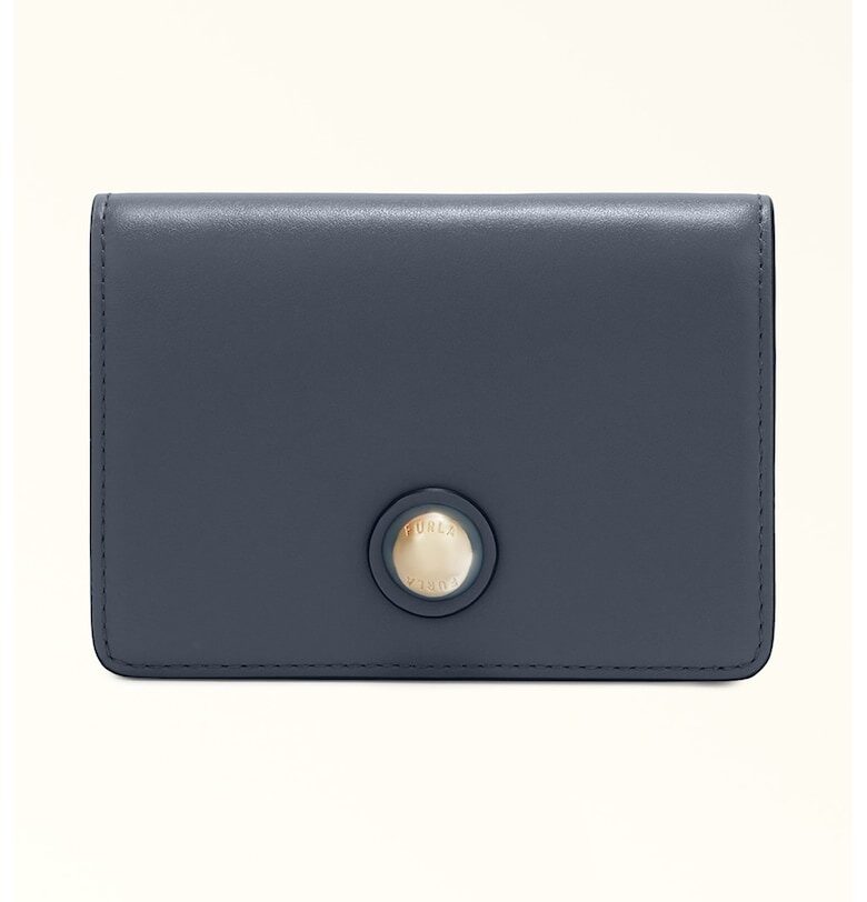 Кожено портмоне Sfera с лого Furla