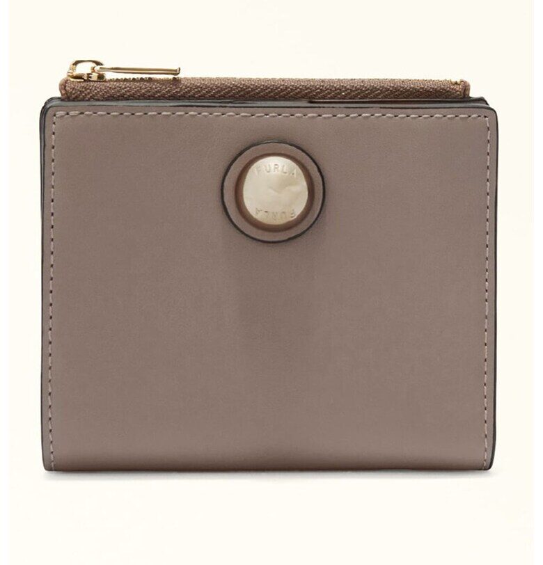 Кожено портмоне Sfera с лого Furla