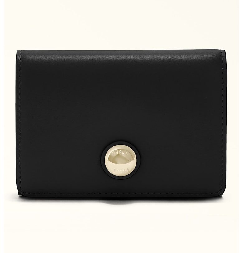 Кожено портмоне Sfera с лого Furla