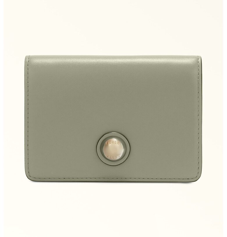 Кожено портмоне Sfera с лого Furla