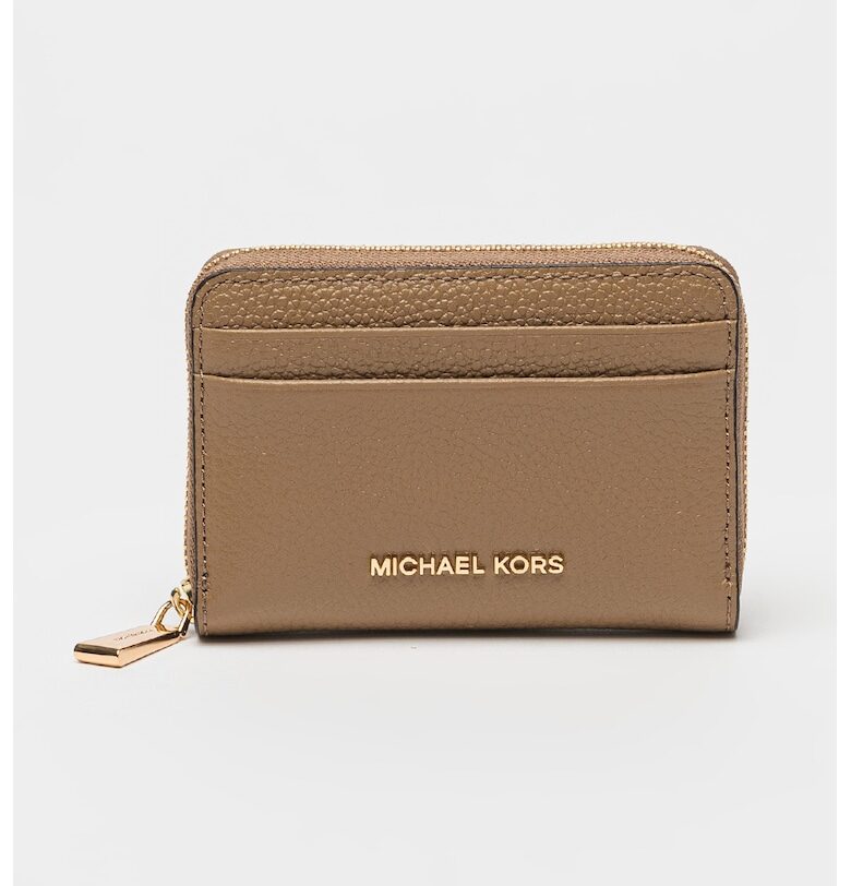 Кожено портмоне с метално лого Michael Kors