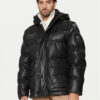 Boss Кожено яке Jolam 50522219 Черен Relaxed Fit за Мъже цена