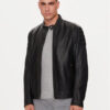 Boss Кожено яке Jomoto 50518270 Черен Regular Fit за Мъже цена
