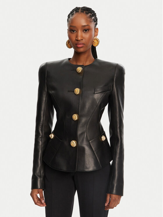 Кожено яке Balmain за Жени цена