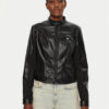 Guess Кожено яке W4YL04 WE480 Черен Regular Fit за Жени цена