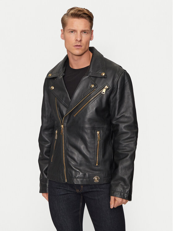 Кожено яке Versace Jeans Couture за Мъже цена