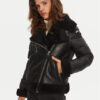 Blauer Кожух 24WBLDL01417 Черен Regular Fit за Жени цена