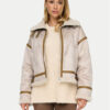 ONLY Кожух Ylva 15322042 Бежов Regular Fit за Жени цена