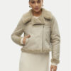 Vero Moda Кожух Peggy 10290150 Сив Regular Fit за Жени цена