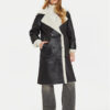 ViCOLO Кожух TS0042 Черен Regular Fit за Жени цена