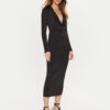 BARDOT Коктейлна рокля Lorel 59613DB Черен Slim Fit за Жени цена
