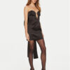 BARDOT Коктейлна рокля Eleni 59573DB Черен Slim Fit за Жени цена