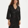 Bruuns Bazaar Коктейлна рокля Azati BBW4192 Черен Regular Fit за Жени цена