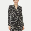 DKNY Коктейлна рокля DD4J6D32 Черен Slim Fit за Жени цена