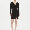 DKNY Коктейлна рокля DD4JI62A Черен Slim Fit за Жени цена