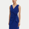 DKNY Коктейлна рокля DD5ACH15 Син Slim Fit за Жени цена