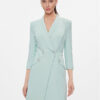 Elisabetta Franchi Коктейлна рокля AB-562-41E2-V500 Син Regular Fit за Жени цена