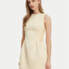 Elisabetta Franchi Коктейлна рокля AB-772-51E2-DC7 Жълт Slim Fit за Жени цена