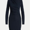 Lauren Ralph Lauren Коктейлна рокля 253926430003 Тъмносин Slim Fit за Жени цена