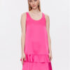 Liu Jo Beachwear Коктейлна рокля VA3101 T3416 Розов Relaxed Fit за Жени цена