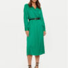 Liu Jo Коктейлна рокля WF4048 T3764 Зелен Regular Fit за Жени цена