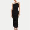 MICHAEL Michael Kors Коктейлна рокля MS582MIH6J Черен Slim Fit за Жени цена