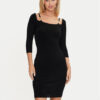 Marciano Guess Коктейлна рокля 4YGK58 5613Z Черен Slim Fit за Жени цена
