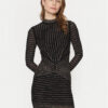 Marciano Guess Коктейлна рокля 5RGK30 6218A Черен Regular Fit за Жени цена