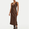 Max Mara Leisure Коктейлна рокля Talete 2426226028 Кафяв Regular Fit за Жени цена