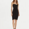 NORMA KAMALI Коктейлна рокля KK1243PLD89001 Черен Slim Fit за Жени цена