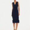Rinascimento Коктейлна рокля CFC0120269003 Тъмносин Regular Fit за Жени цена