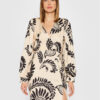 Rinascimento Коктейлна рокля CFC0018079002 Бежов Regular Fit за Жени цена