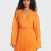 Samsøe Samsøe Коктейлна рокля Annica F22300223 Оранжев Relaxed Fit за Жени цена