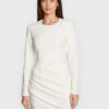 Silvian Heach Коктейлна рокля CVA22141VE Бял Slim Fit за Жени цена