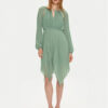 TWINSET Коктейлна рокля 241TP2461 Син Regular Fit за Жени цена