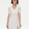 TWINSET Коктейлна рокля 241TP2275 Екрю Regular Fit за Жени цена