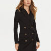 TWINSET Коктейлна рокля 242TP2400 Черен Slim Fit за Жени цена