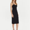 TWINSET Коктейлна рокля 242TP3181 Черен Slim Fit за Жени цена