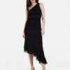 TWINSET Коктейлна рокля 241TT2093 Черен Regular Fit за Жени цена