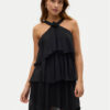 Vero Moda Коктейлна рокля Felicia 10329767 Черен Regular Fit за Жени цена
