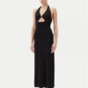 Weekend Max Mara Коктейлна рокля Ghiotto 2516621059 Черен Slim Fit за Жени цена